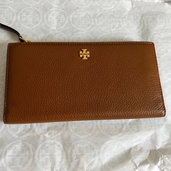 Tory Burch Accessories - Tory Burch Slim Wallot Cortado Leather New